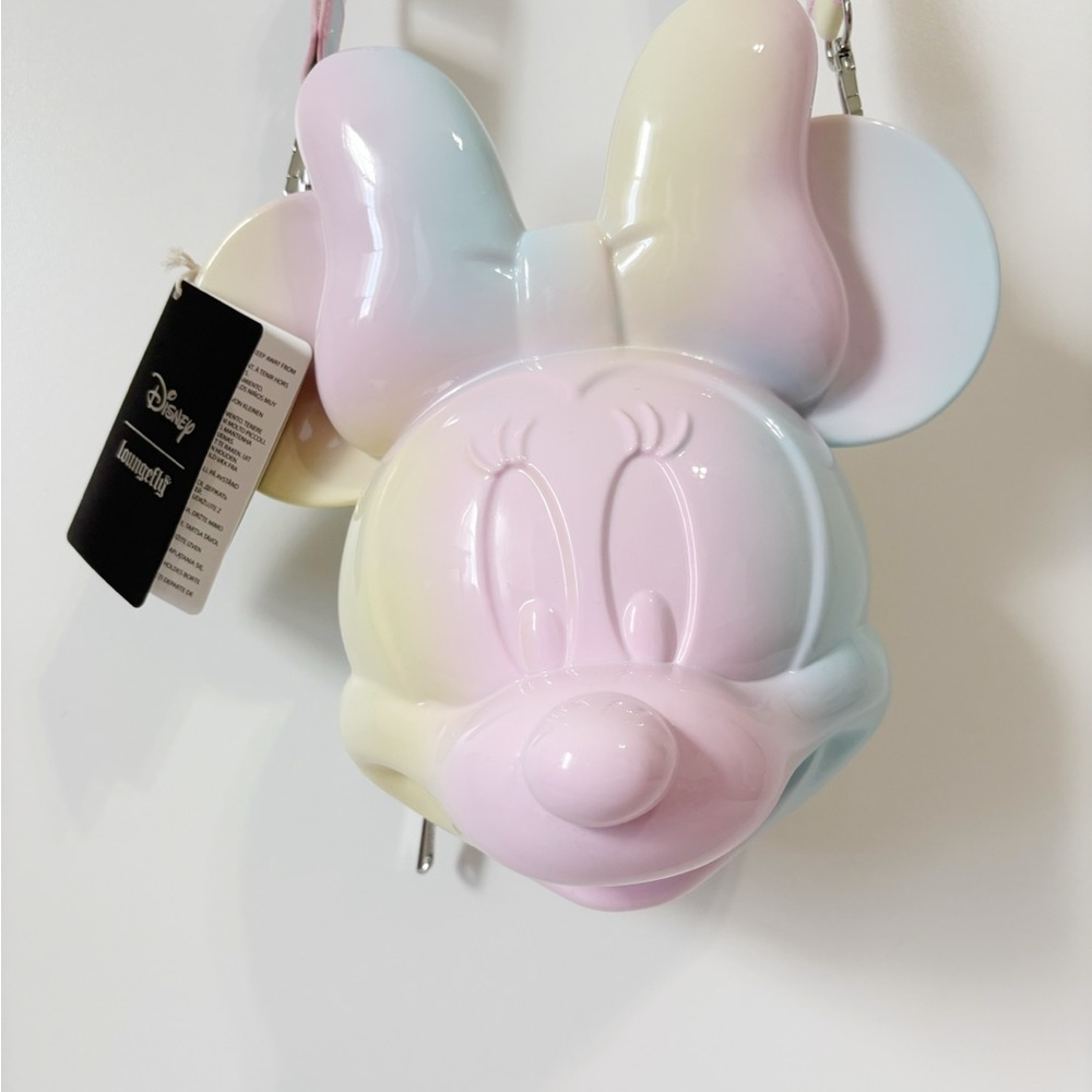 Loungefly Pastel Minnie Mouse Crossbody Bag